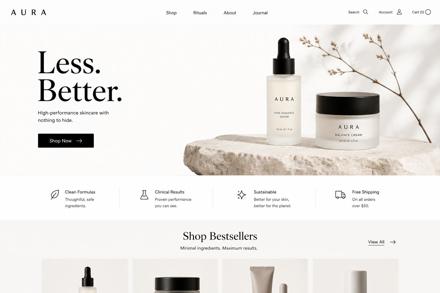 Refined minimalism