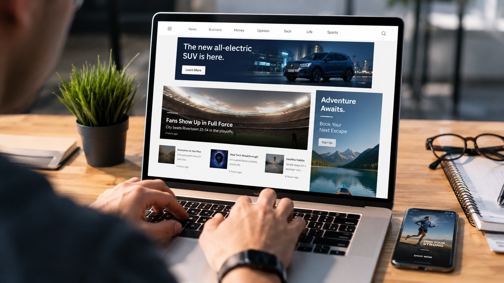 display- ads