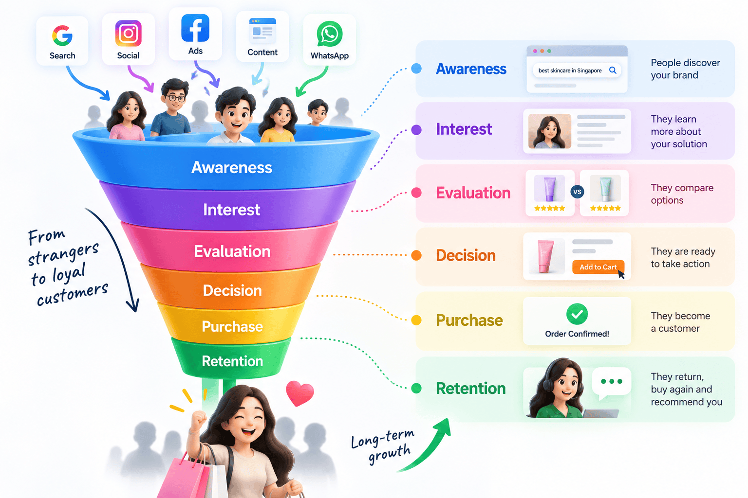 the sales funnel