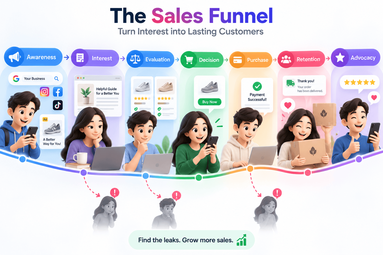 the sales funnel