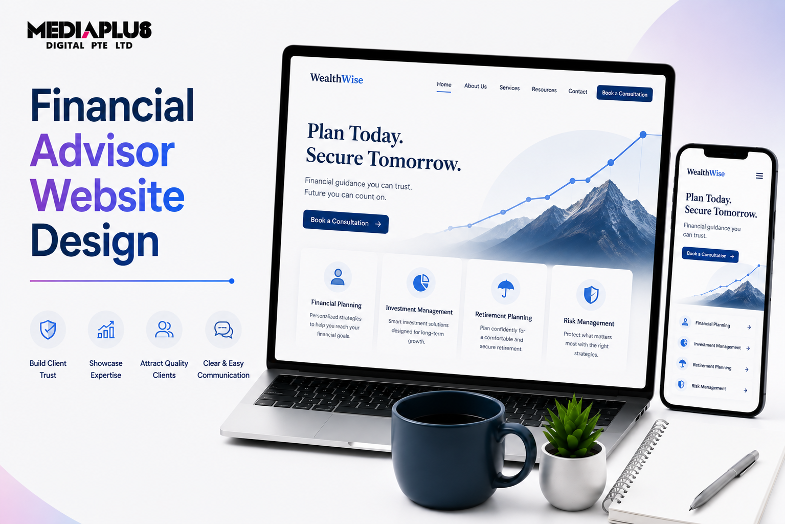 Financial Advisor Website Design