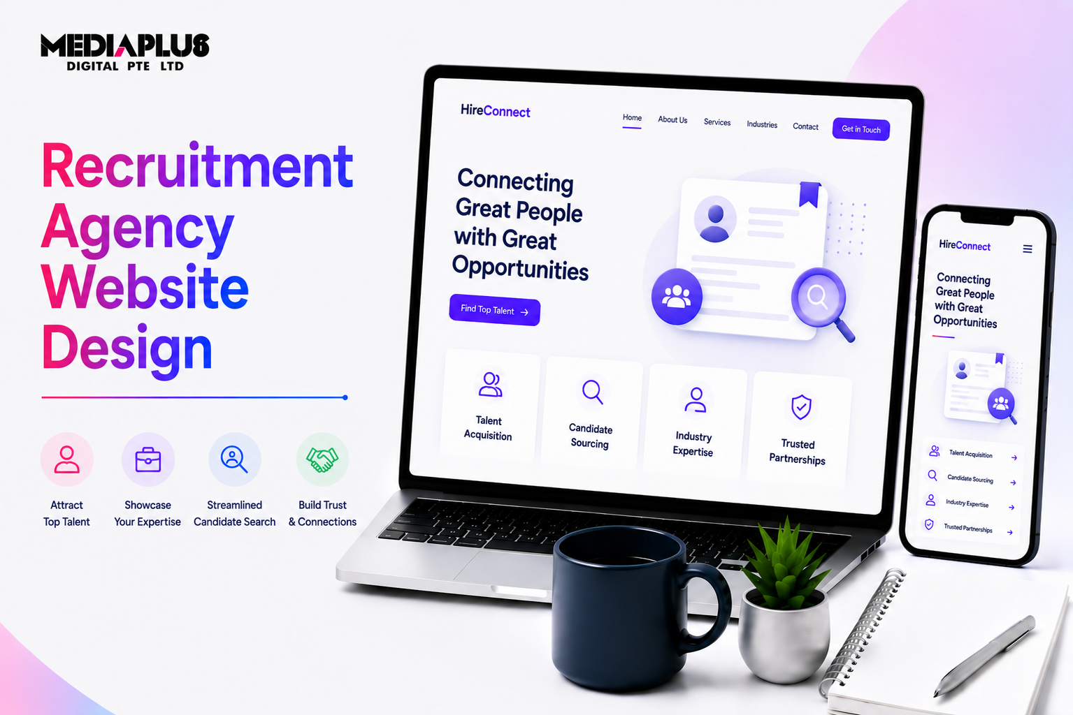 Recruitment Agency Website Design